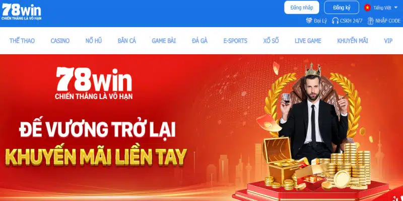 78Win sân chơi cá cược uy tín