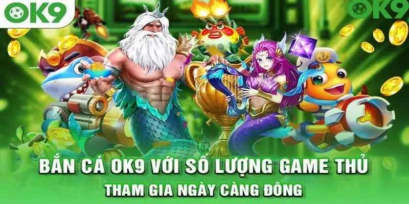 OK9 sở hữu kho trò chơi đa dạng cùng mức thưởng xanh chín